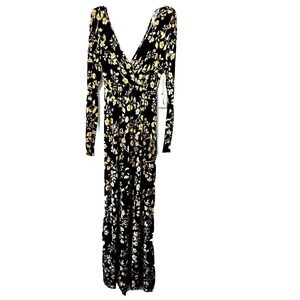 jessica simpson lace maternity dress Jessica Simpson Maternity Dress Medium Black Lace Sheath 3/4 Sleeve Mom